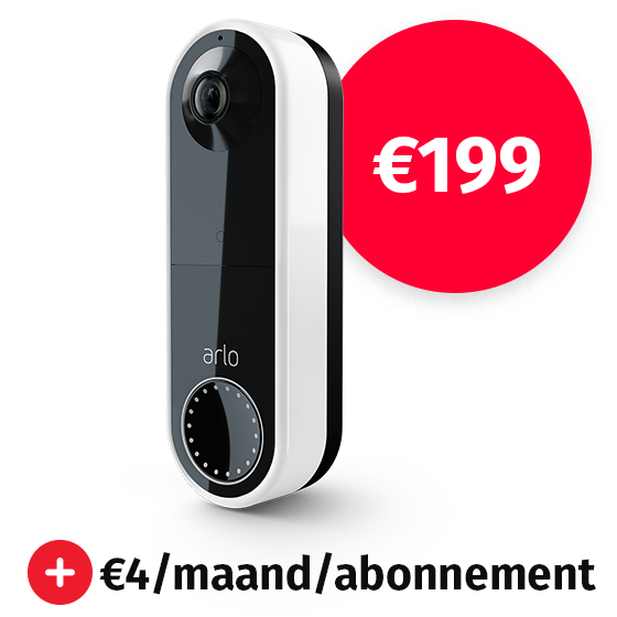 Draadloze deurbel Verisure