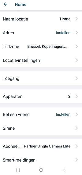 Verisure mobile app