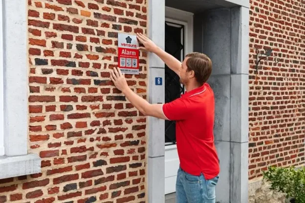 Plaquette dissuasive Verisure
